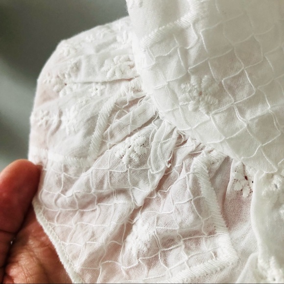 🟡2/30$ | Embroidered crop top - Picture 5 of 10